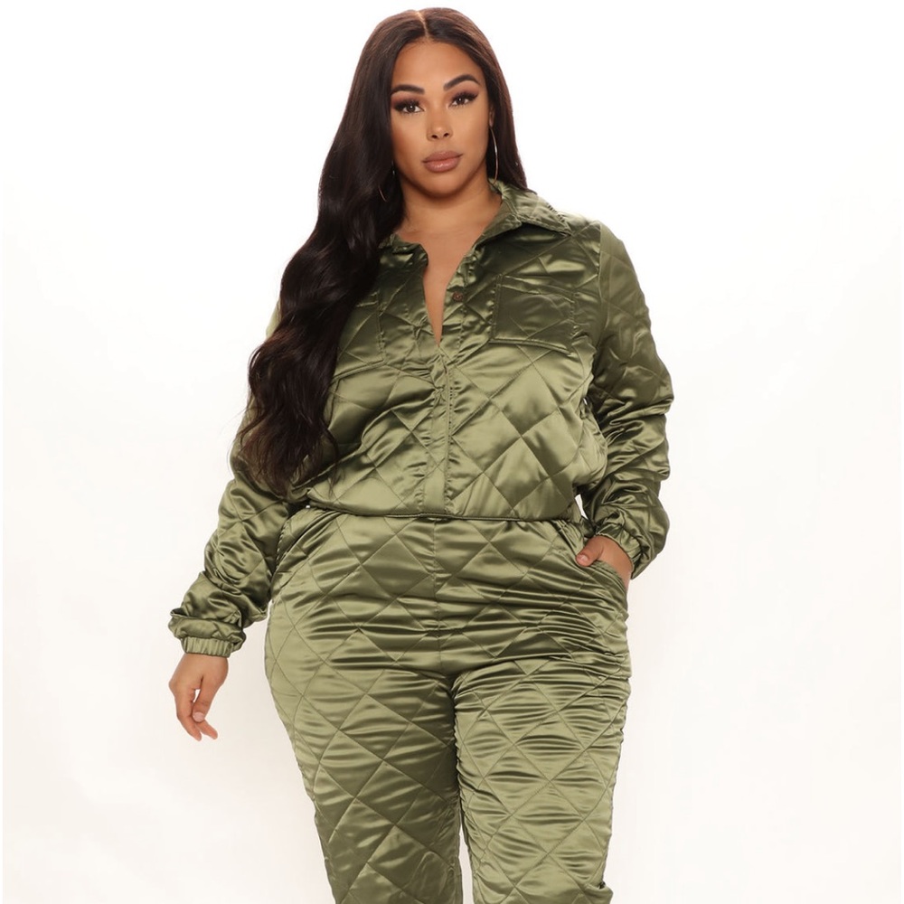 Smooth Moves Satin Jumpsuit